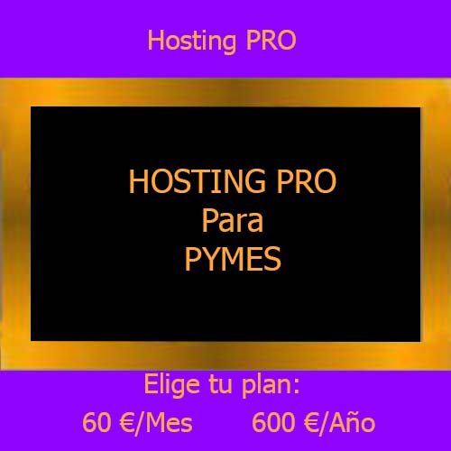hosting Pro producto
